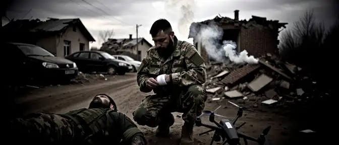 Удар беспилотника в Белгородской области: ранение бойца и разрушения в приграничных селах