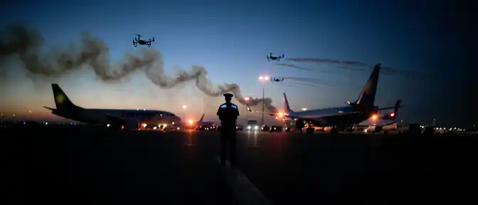 Небо под прицелом: московские аэропорты и Краснодар столкнулись с ограничениями из-за беспилотников